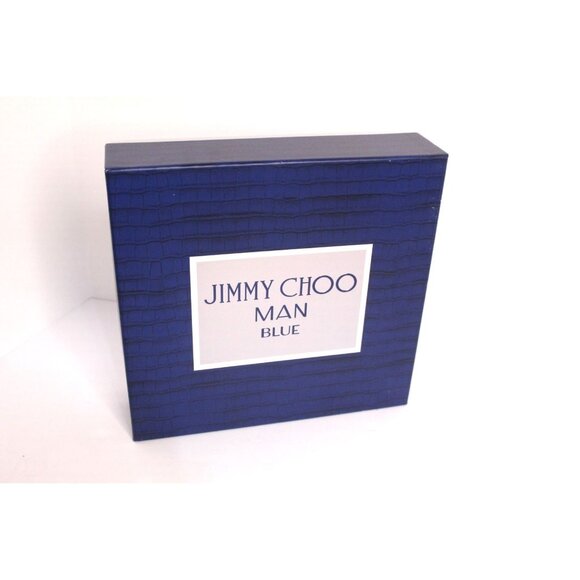 Jimmy Choo Man Blue Interparfum 4 Piece Set Spray x 2, After Shave, Gel Unopened - Picture 12 of 12